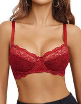 Marceline Lace Balconette Bra