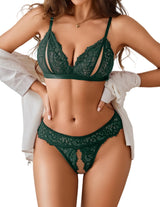 Kiss Me Now Lace Lingerie Set
