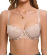 Sienna Floral Balconette Bra