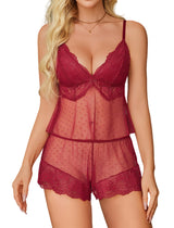 Lilou Lace Cami Pajama Set