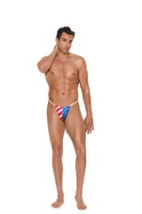 Wesley Men's American Flag G-String