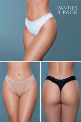 Mandy Thong 3 Pack