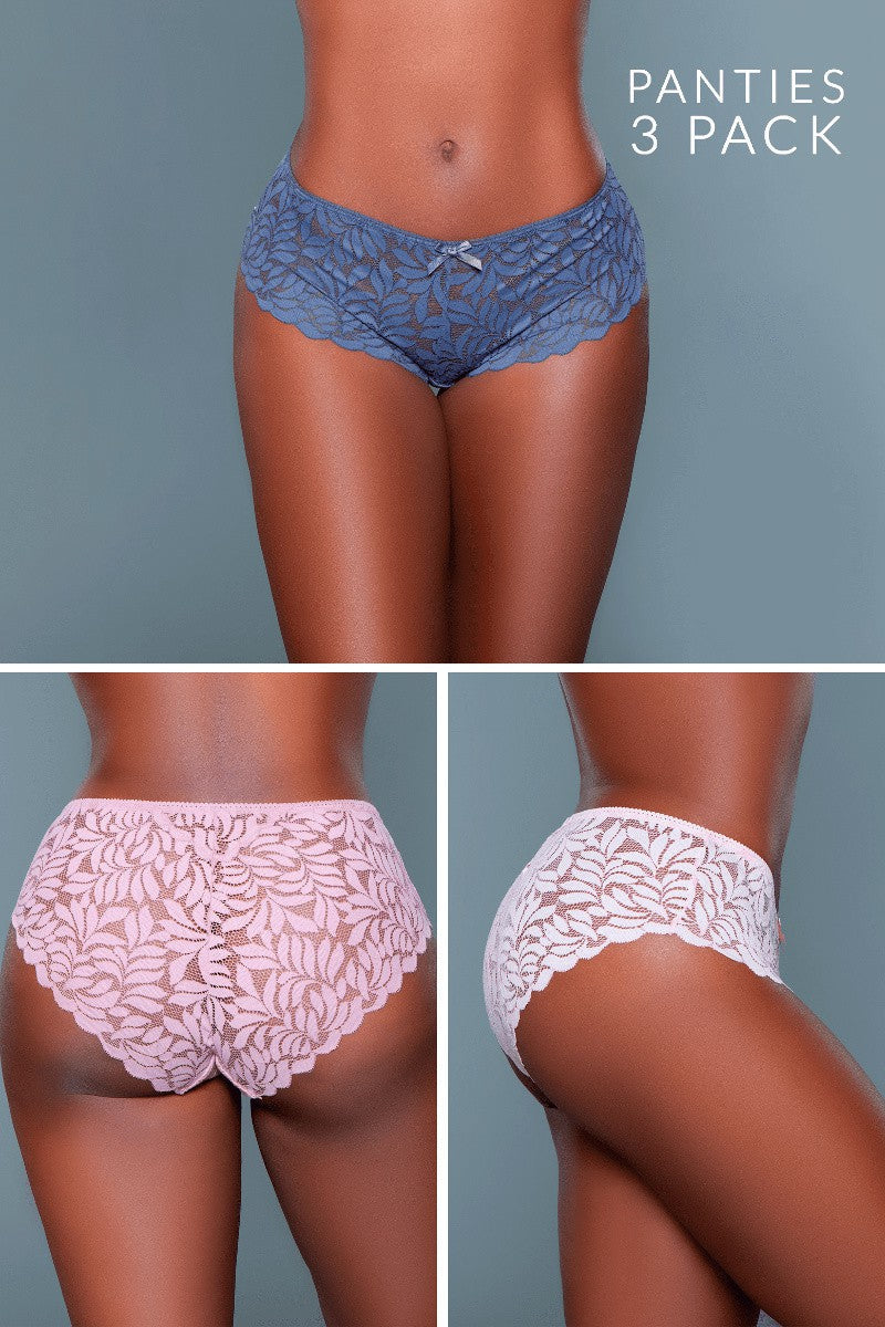 Federica Hipster Panty (3 Pack)