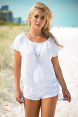 Flirty Beach Romper