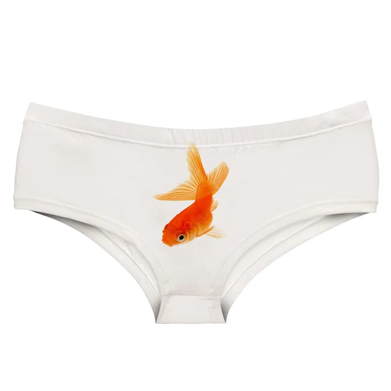 Delicate Goldfish Inside Panty