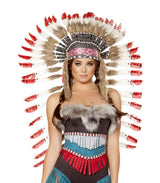 indian-headdress-with-red-tips
