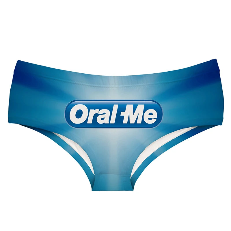 Oral Me Statement Panty
