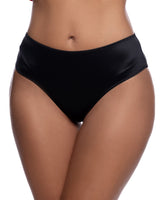 Essentials Black Ruched Booty Shorts - Lingerie & Lounge Bottoms