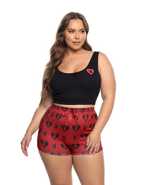 playboy-sweetheart-bunny-2pc-lounge-short-set
