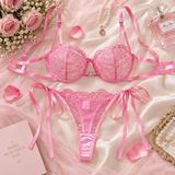 Paloma Bright Pink Bra & Panty Set