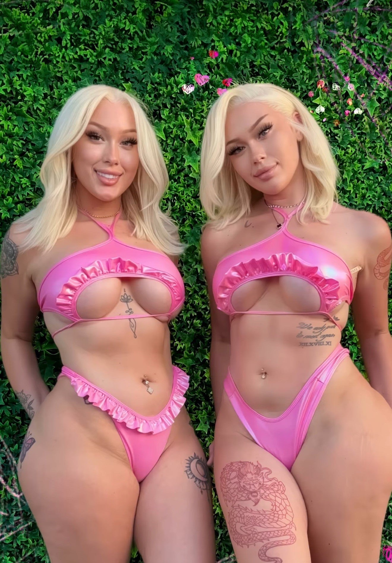 ShimmerSheen RuffleCut Top