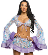 sequin-faux-fur-trimmed-skirt-1