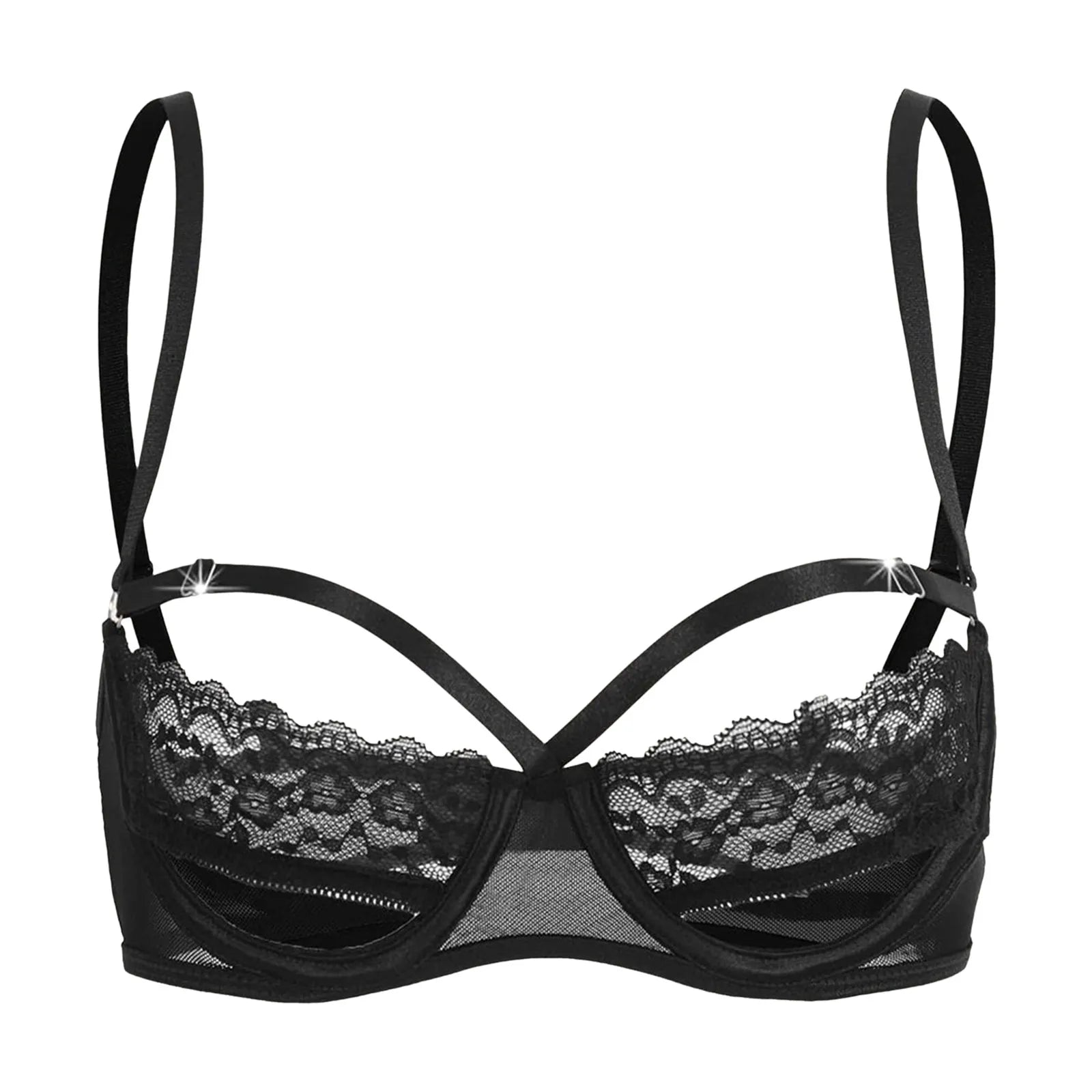 Reka Secret Glimpse Bra - Black