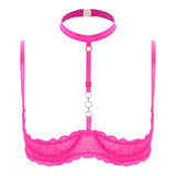 Skylar Halter Neck Cupless Bra