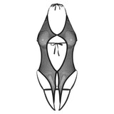 Lassy Crotchless Sheer Bodysuit