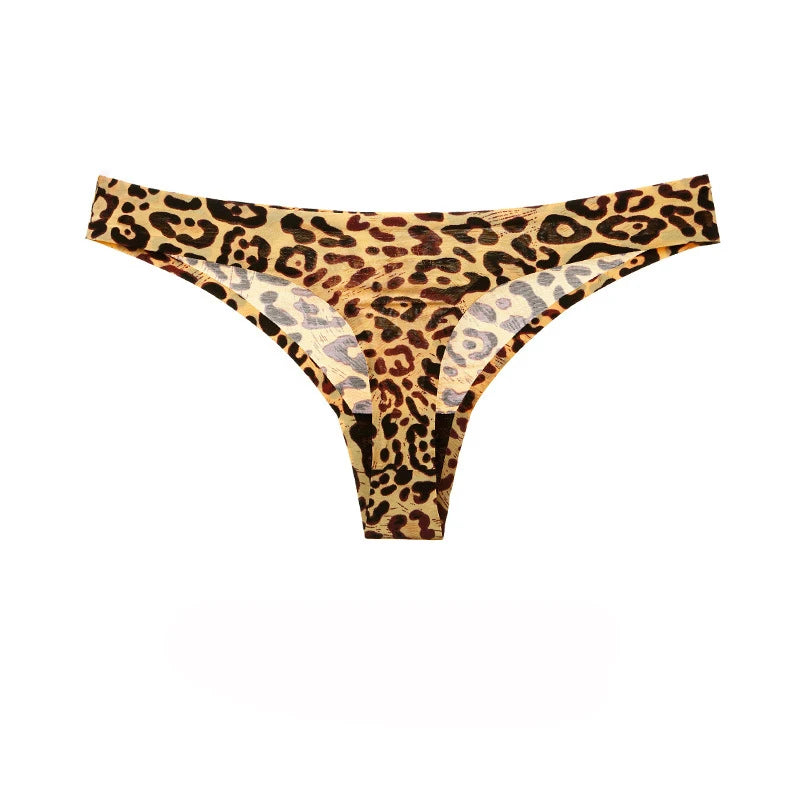 Adriana Premium Panty - Leopard Yellow Print