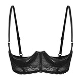 Brooke Leather Lifting Bra