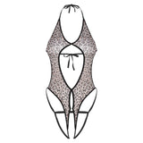Lassy Crotchless Sheer Bodysuit