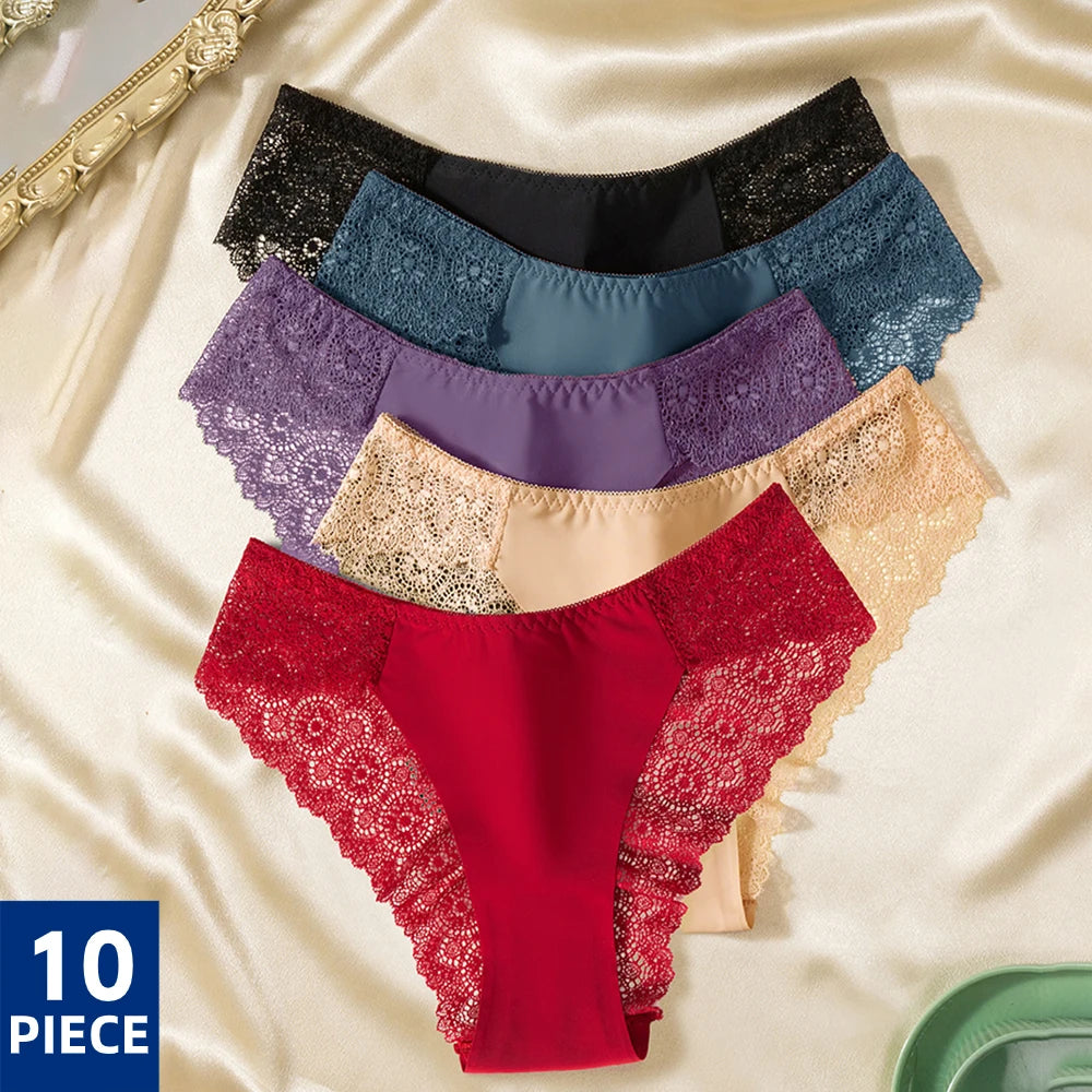 Sandra Lace Panty Value Pack (10-Pack)