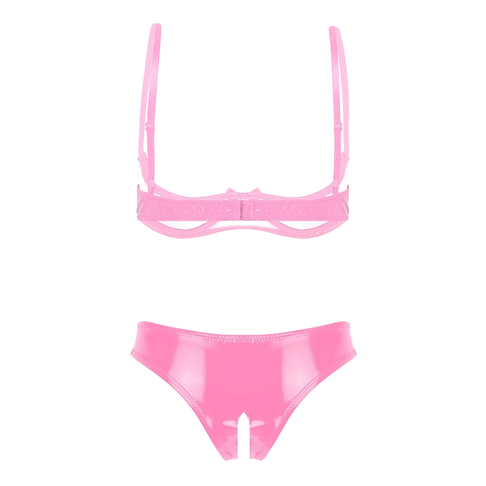 Daria Open Cup Bra Open Crotch Panty Set