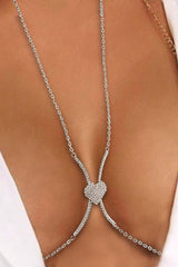 Heart Charm Underbust Body Jewelry