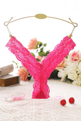 Lace V Thong