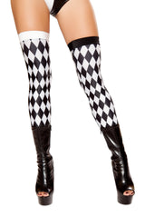 black-and-white-striped-leggings
