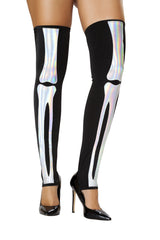 black-silver-skeleton-leggings