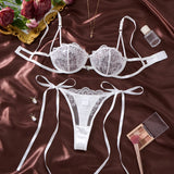 Bianca White Bridal Bra & Panty Set