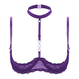 Skylar Halter Neck Cupless Bra