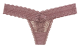 V-Front Lace Thong