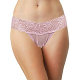 Mesh and Lace Classic Thong, XS- 2X