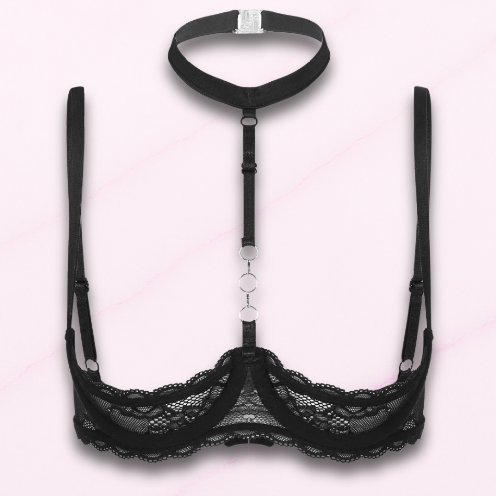 Skylar Halter Neck Cupless Bra