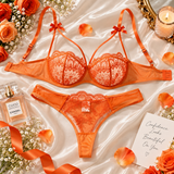 Zarelle Tangerine Bra & Panty Set