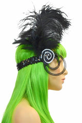 Flashy Feather Headband