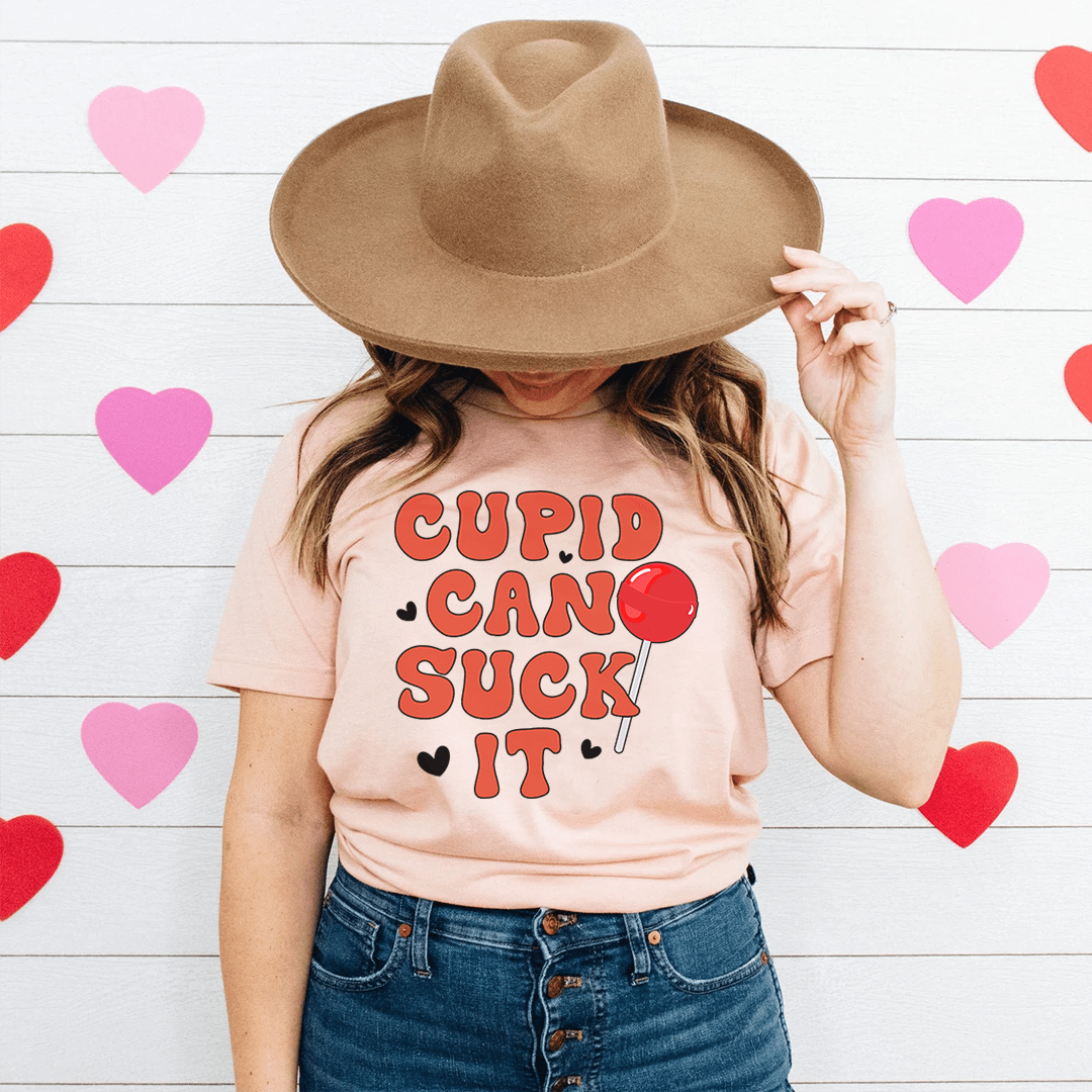 Cupid Can Suck It Tee