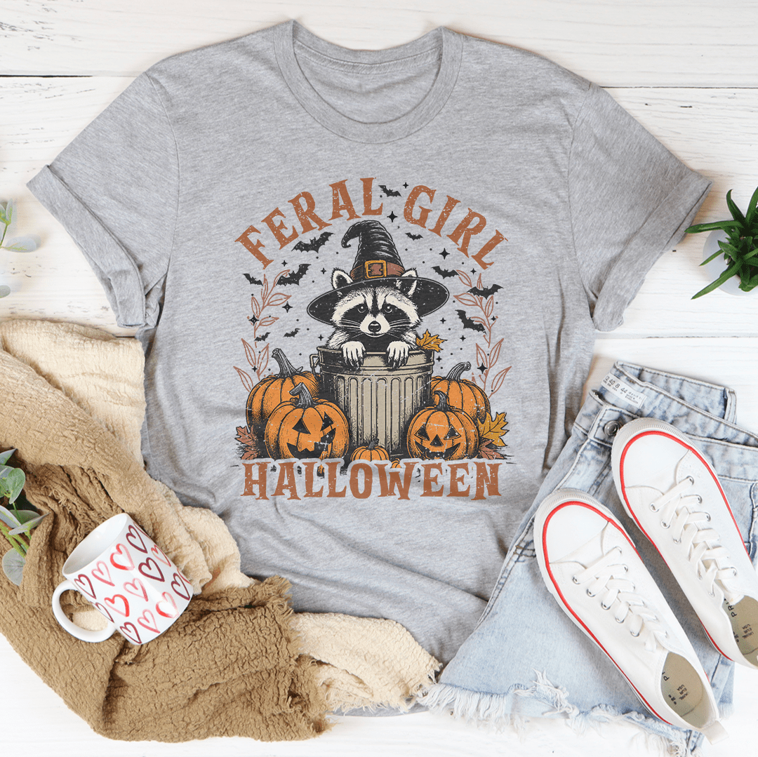 Feral Girl Halloween Tee