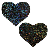 Glitter Heart Nipple Pasties by Pastease®