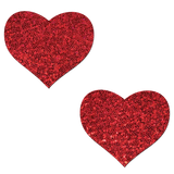 Glitter Heart Nipple Pasties by Pastease®