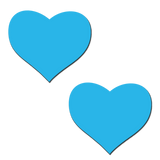 Love: Glow in the Dark Neon Heart Pasties Nipple Covers by Pastease®