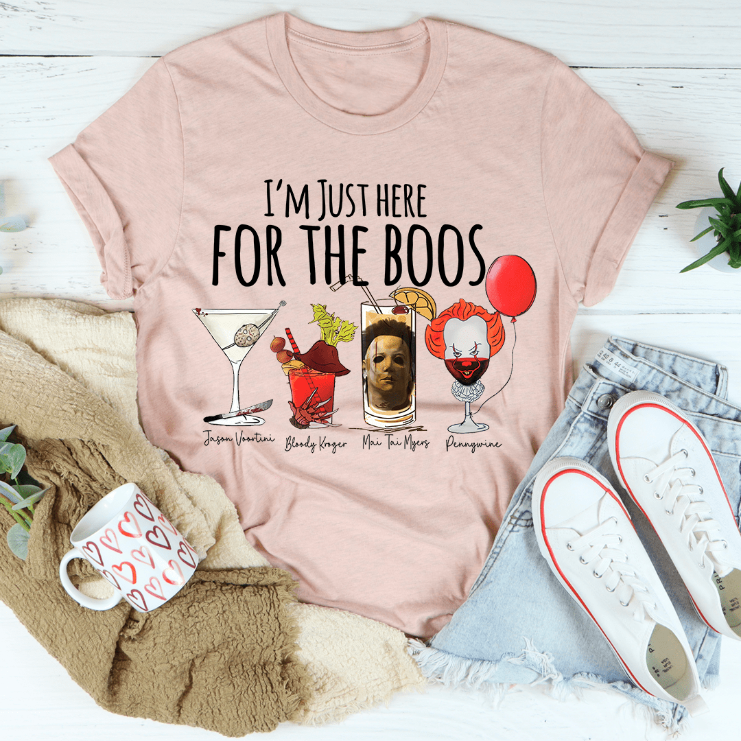 I'm Just Here For The Boos Tee