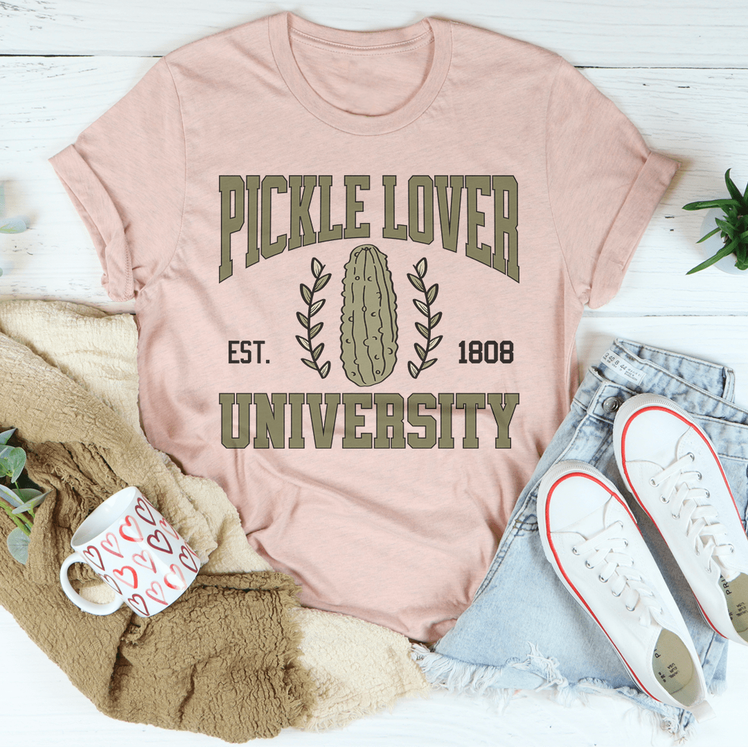 Pickle Lover University Tee