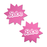 'Babe' Doll Pink Sunburst Pasties by Pastease