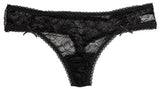 Lace Thong with Bows