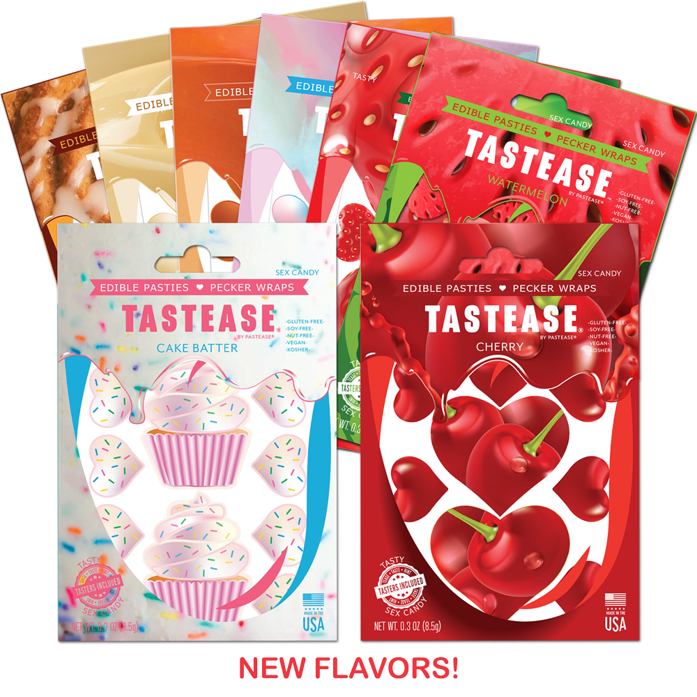 Tastease: Edible Pasties & Pecker Wraps Candy by Pastease