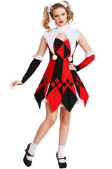 Sexy Adult Jester Halloween Costume
